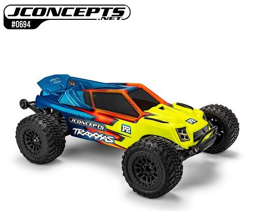 0694 P2 - Stadium Truck Body - Fits: Traxxas Rustler Clipless
