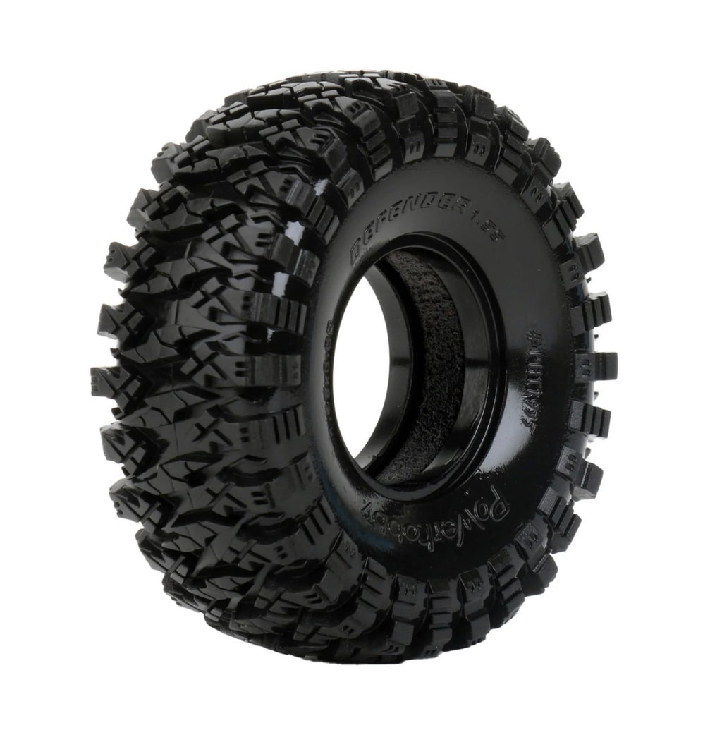 PHBPHT1935 Powerhobby Defender 1.55 Crawler Tires with Dual Stage