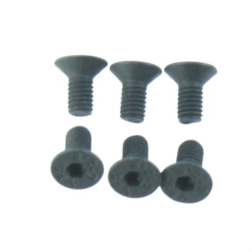 126306 3x6mm Countersunk Hex Machine Thread Screws (6pcs)