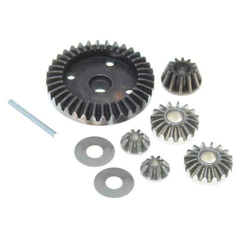 RER13678 Machined Diff Gears(Metal)(1set)