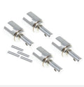 RER13680 Diff Outdrive Cups W/ Pins(Metal)(4pcs) (volcano16)