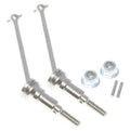 RER13681 Metal Front CAD Shafts + Pins+Lock Nut M4