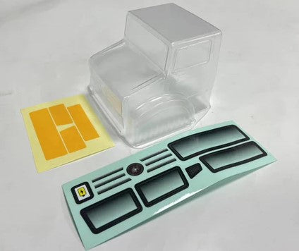 240252 HobbyPlus T-Hunter CR-18P 2024 Clear Lexan Body