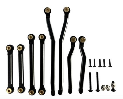 HBP240349 HobbyPlus Aluminum High Clearance Link ( Black ) For CR18P EVO/EVO PRO/CR-18P 2024