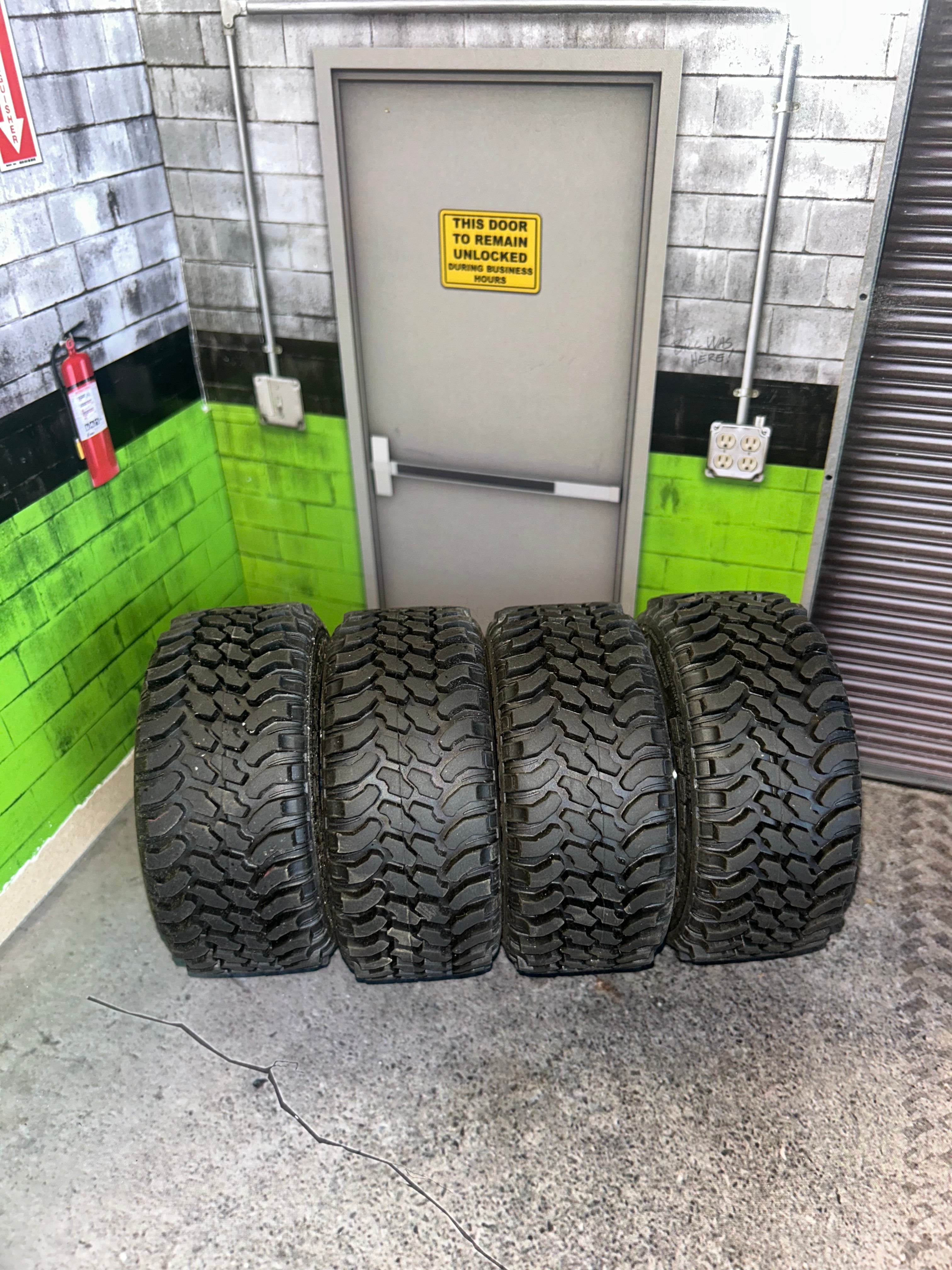 USED RC4WD K10 stock take off Rally wheels and BFGoodrich tires