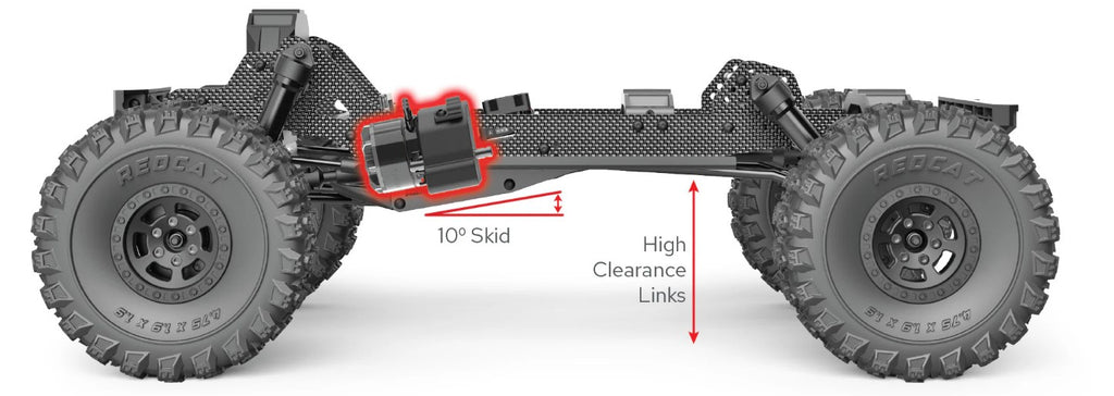 RER43501 Redcat Vertex-10 - 1:10 Scale Brushless Electric Rock Crawler
