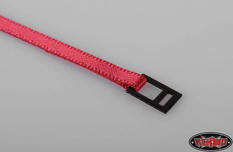 Z-S0929 Red Tie Down Strap with Metal Latch
