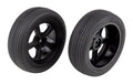 71073 Dr10 Front Wheels & Drag Tires Mounted
