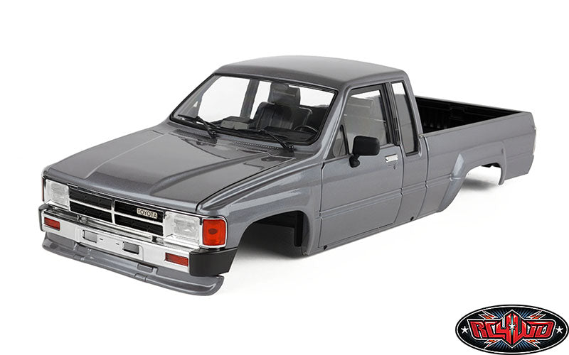Z-B0271 RC4WD 1987 Toyota XtraCab Hard Body Complete Set (Grey)