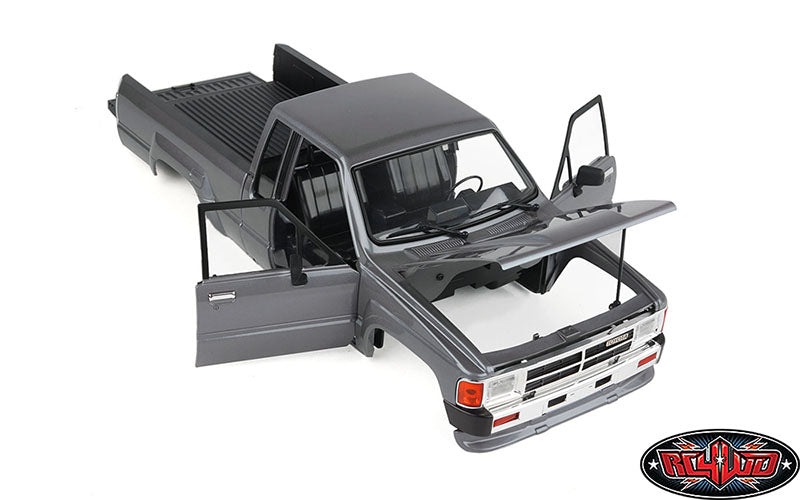 Z-B0271 RC4WD 1987 Toyota XtraCab Hard Body Complete Set (Grey)