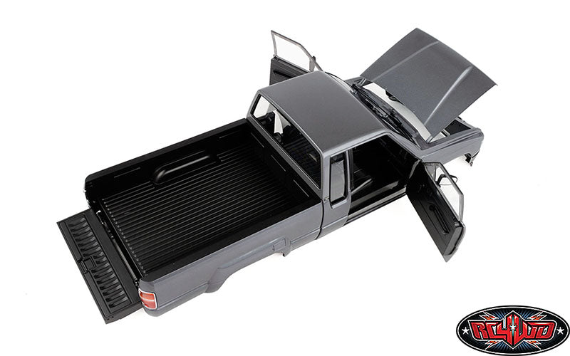 Z-B0271 RC4WD 1987 Toyota XtraCab Hard Body Complete Set (Grey)
