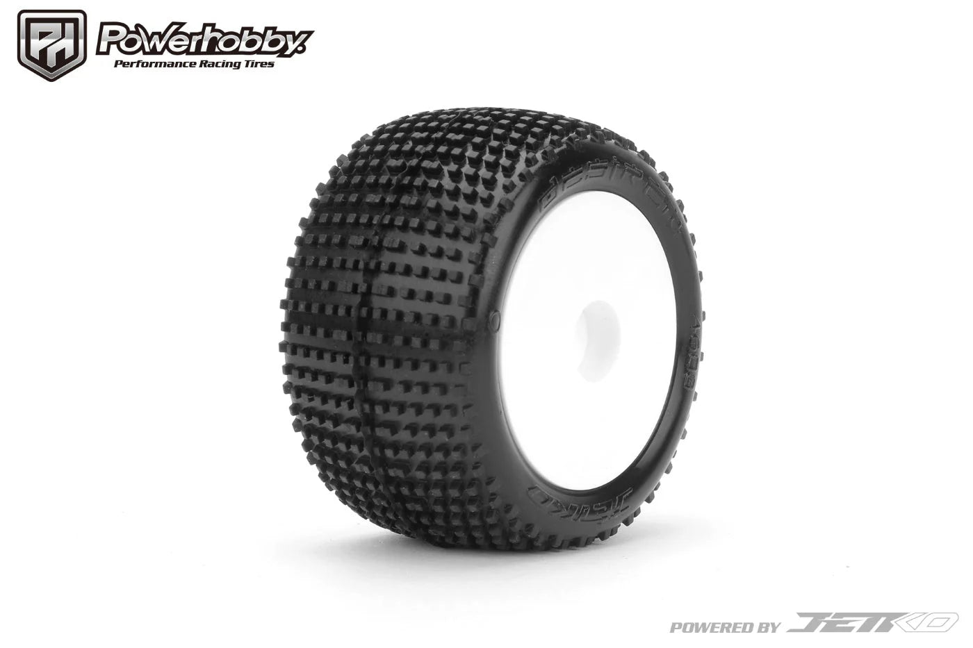 PHB4603WS Desirer Front or Rear Mounted Tires 8mm (2) Losi Mini-T (White - Soft)