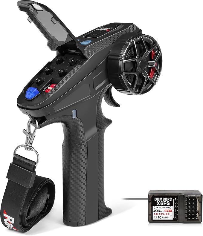 X6PM-350 DUMBORC 2.4GHz 6CH Surface Radio with P6FG Gyro Receiver