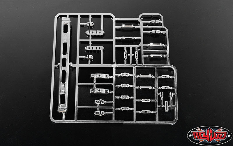 Z-B0076 RC4WD Mojave II Chrome Bumper and Parts Tree TF2