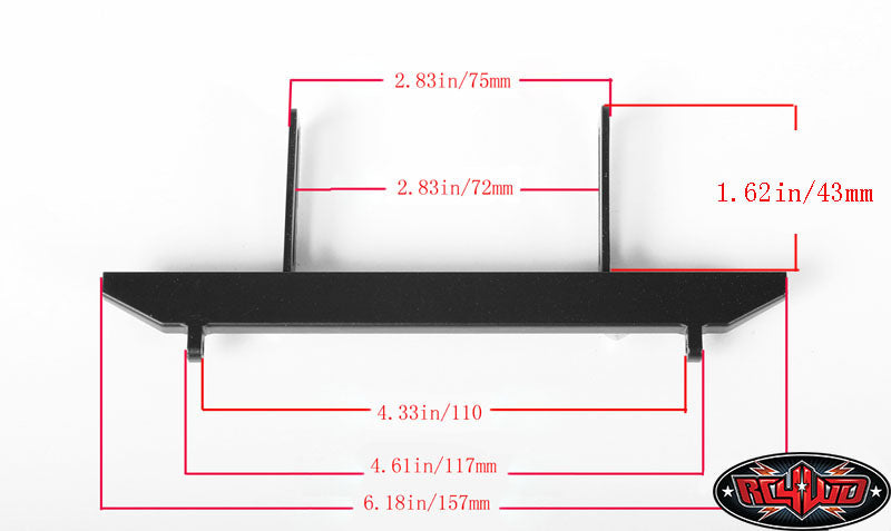 z-s0632 Tough Armor rear bumper