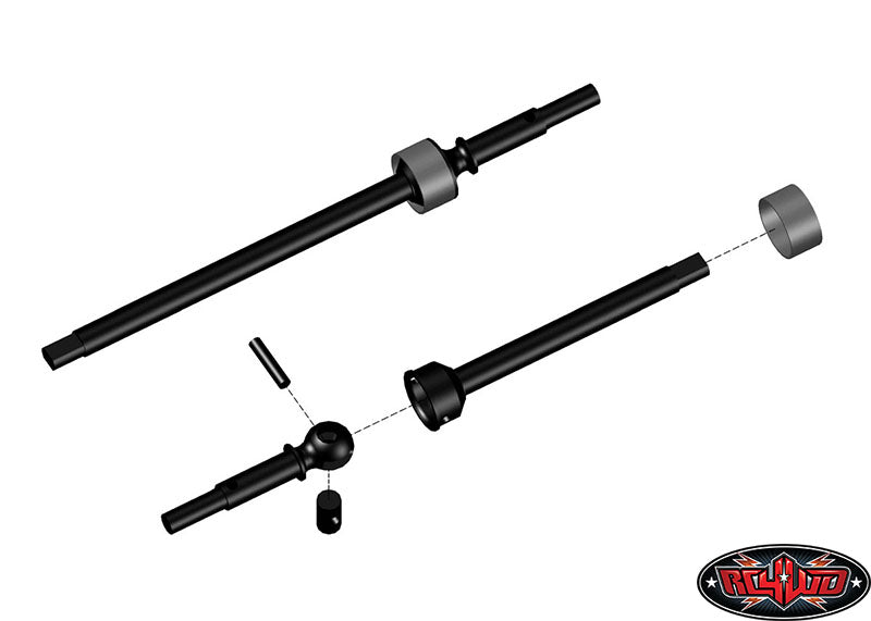 Z-S0823 XVD Axle for Ultimate Scale Yota II G2 Axle