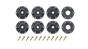 L-T3229SB SC-Rock 1/10 Short Course Tires, Soft, 12, 14 & 17mm Removable Hex on Black Rim (2)