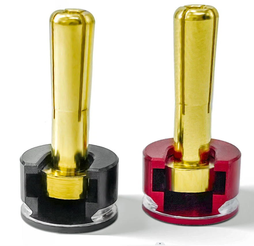 PHB5018 Low Pro Bullet Plug Grips with 4 mm Bullets & Heatsink