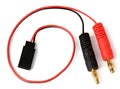 PHB6081 Powerhobby Receiver Charge Lead Futaba Female to 4mm Banana Plugs