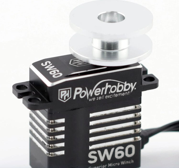 SW60 PowerHobby High Torque Superior Micro Winch Servo